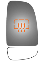 SIDE VIEW MIRROR HEATED